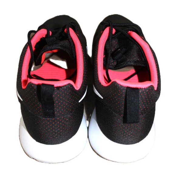 nib NIKE Original Edition (2014) Roshe Run in Black/White Hyper-Punch - Size 12 - Picture 9 of 14